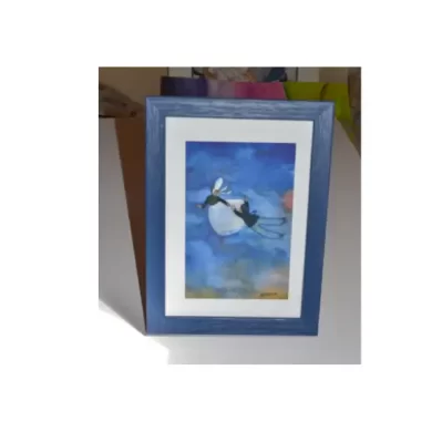 Cadre baguettes en bois pour les affiches A5 (14.5x21cm) fabriqué en Bretagne