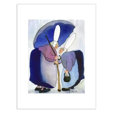 Affiche A3 (29,7x42cm) Les Bigoudènes,  Les Bigoudènes, Radio Guilvinec