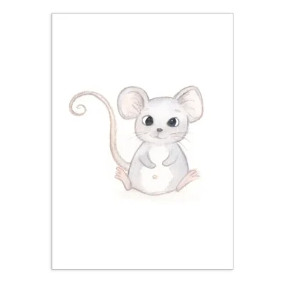 La petite souris grise, Affiche A3