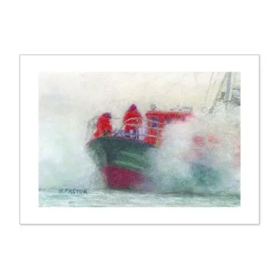 SNSM Bretagne. Tempête