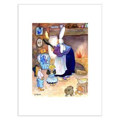 Les Bigoudènes, La crêpière