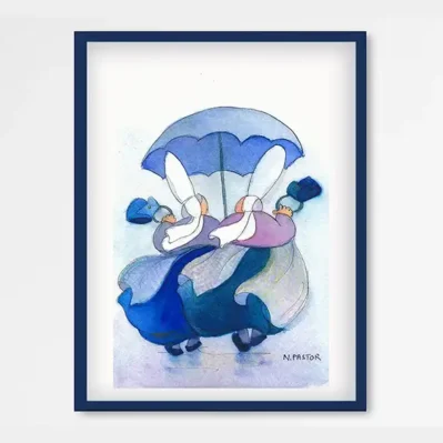 Poster encadré. Les Bigoudènes, Les siamoises 2021