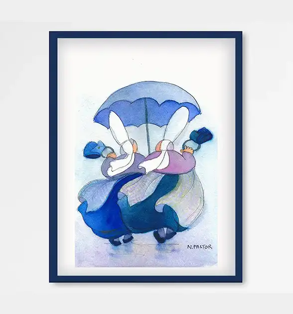 Poster encadré. Les Bigoudènes, Les siamoises 2021