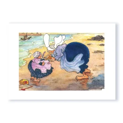 Une étoile de mer, c'est une étoile filante tombée du ciel