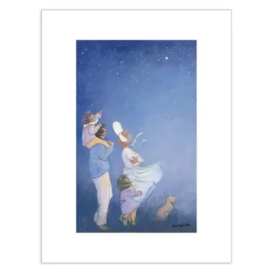 Une étoile dans la nuit de Noël