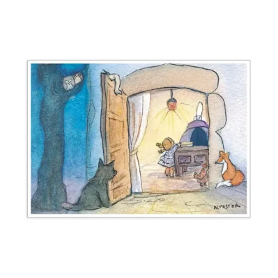 Le loup le renard et la belette.