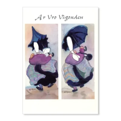 Ar Vro vigouden. Aquarelle 1998