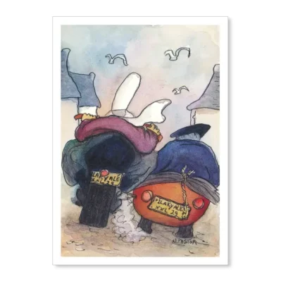 Le sidecar bigouden. 1999