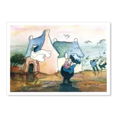 Tempête en Bretagne. 1999