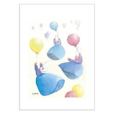 Affiche A3. Les Bigoudènes, L'envol