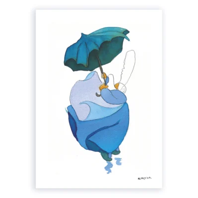 Grand-mère de papier