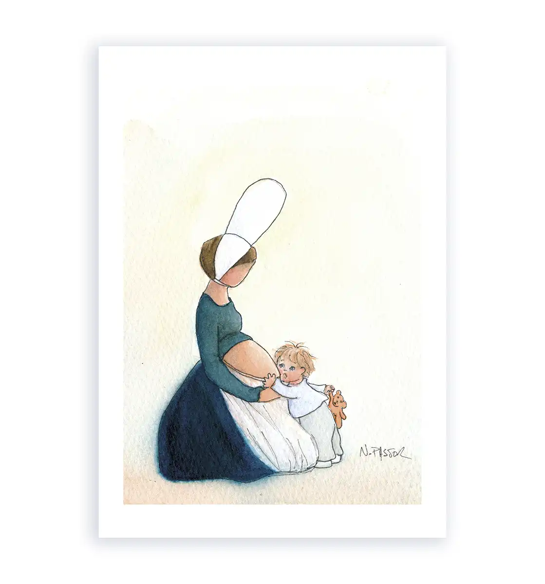 Edition d'art les Bigoudènes. Le petit frère.