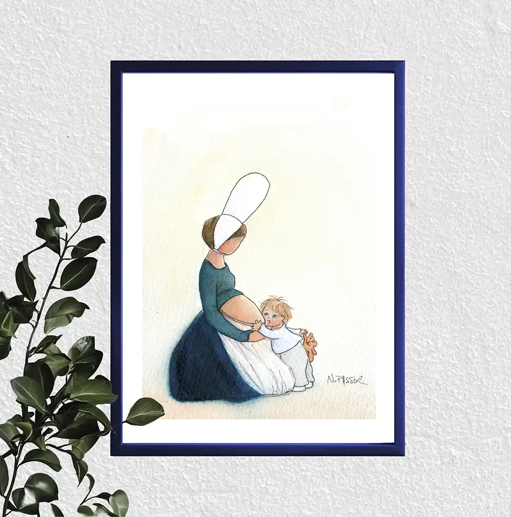 Edition d'art les Bigoudènes. Le petit frère. – Image 2