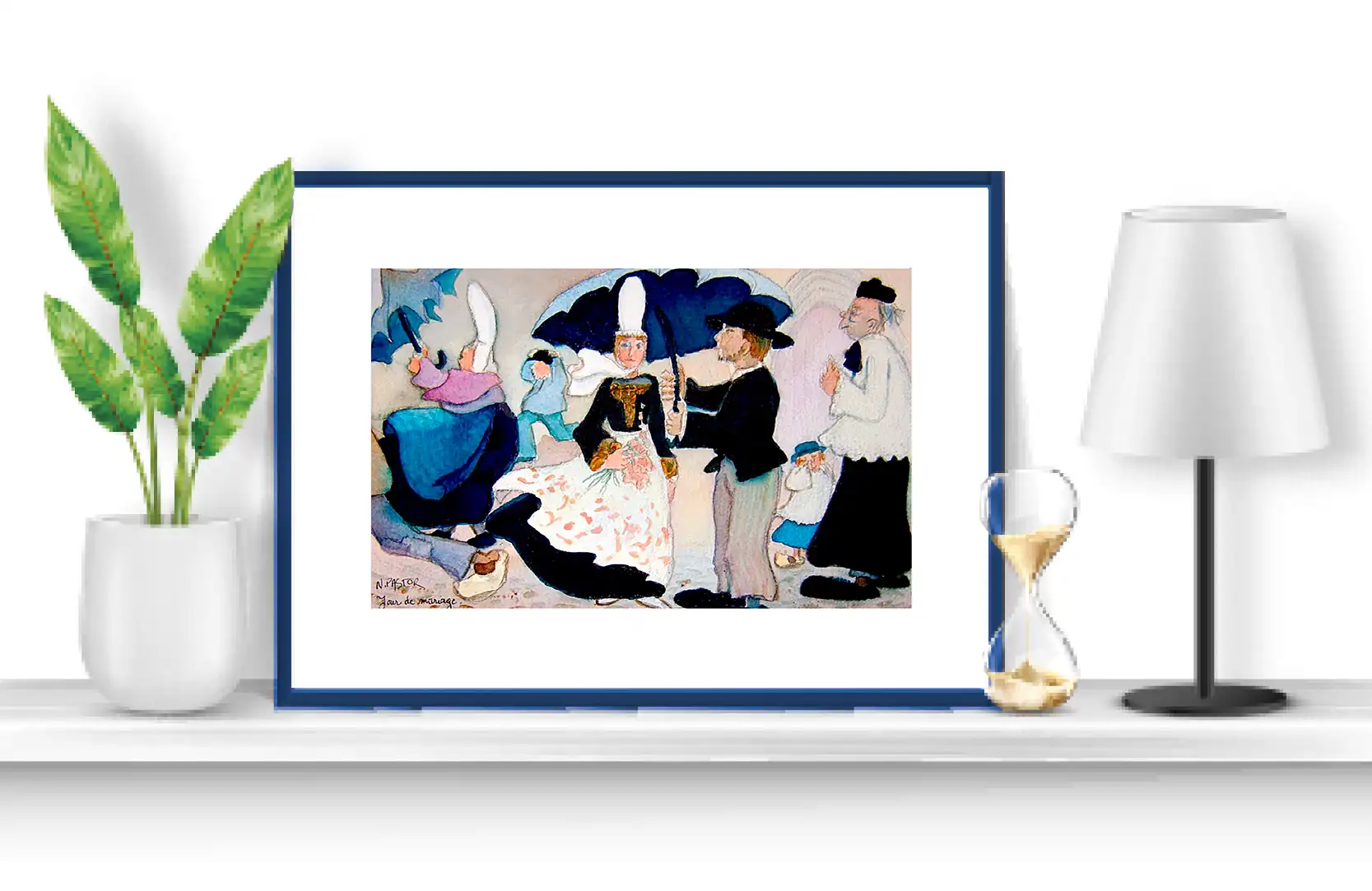 Edition d'art A3. Mariage par grand vent. – Image 2