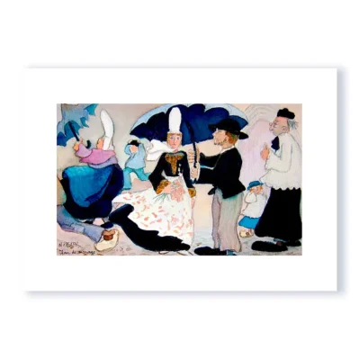 Mariage par grand vent chez les Bigoudènes!